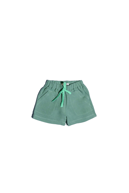 Shorts Chico Linho Verde