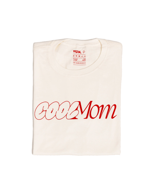 Camiseta Cool Mom Off White