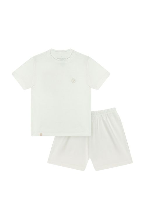 PIJAMA BASIQUE OFF WHITE