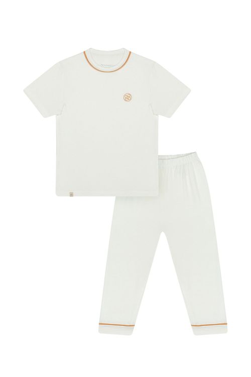 PIJAMA OFF WHITE MC VIVO