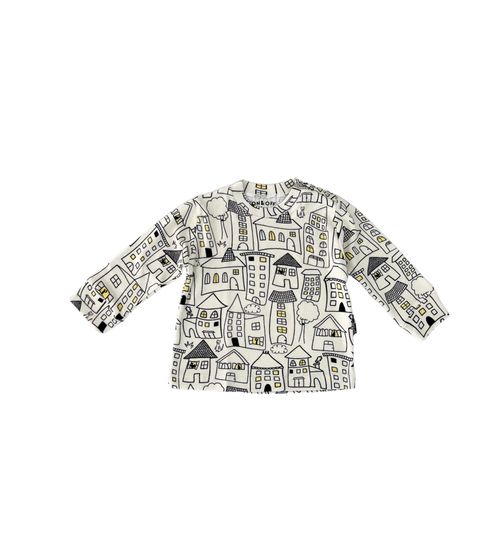 Camiseta Manga Longa Off-White-Na Madrugada