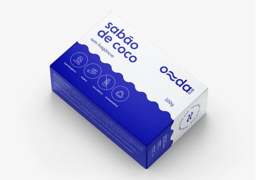 Sabão de Coco em Barra 100g - Onda Eco