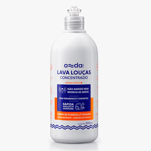 Lava Louças Concentrado 500ml - Onda Eco