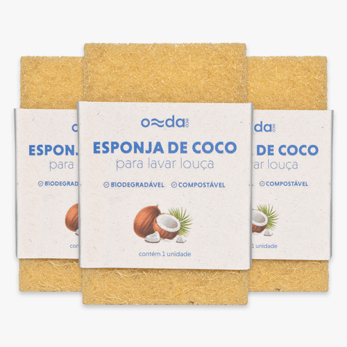 Kit Esponja de Coco - Onda Eco