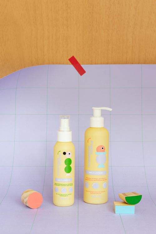 Kit fora do banho | MULTI LEAVE-IN (120ml) + MILK LOTION (200ml)