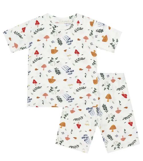 conjunto pijama curto lá no meu jardim