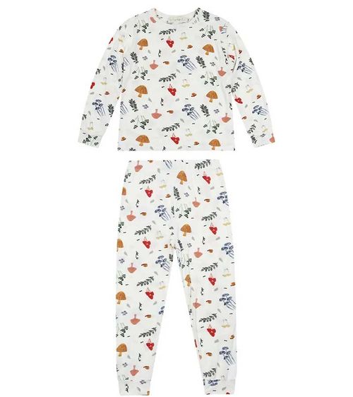 conjunto pijama longo la no meu jardim