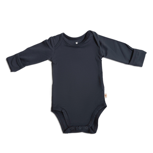 body manga longa - cinza