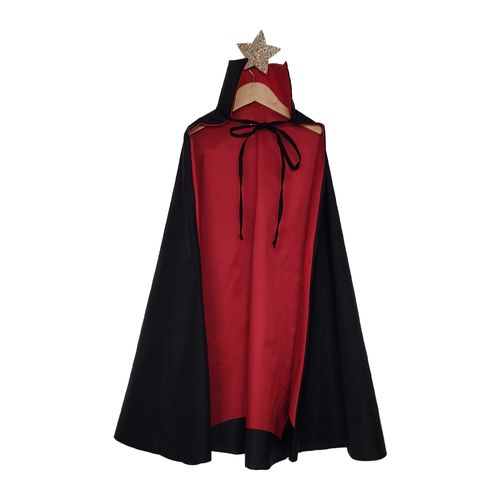 Capa Vampiro Preto e Vermelho