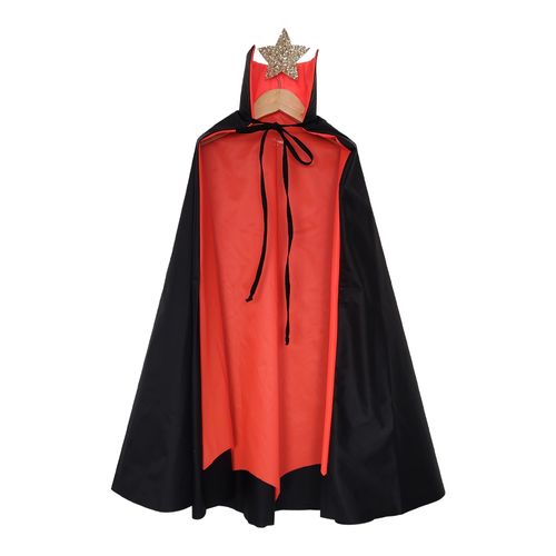 Capa Vampiro Preto e Laranja
