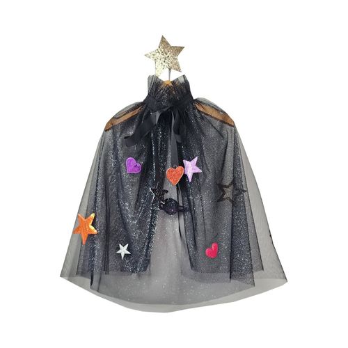 Capa Tule Uni-duni-te Preto