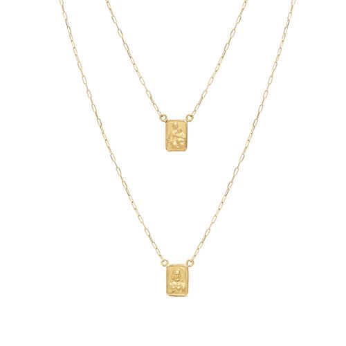 Escapulário ouro amarelo 18k