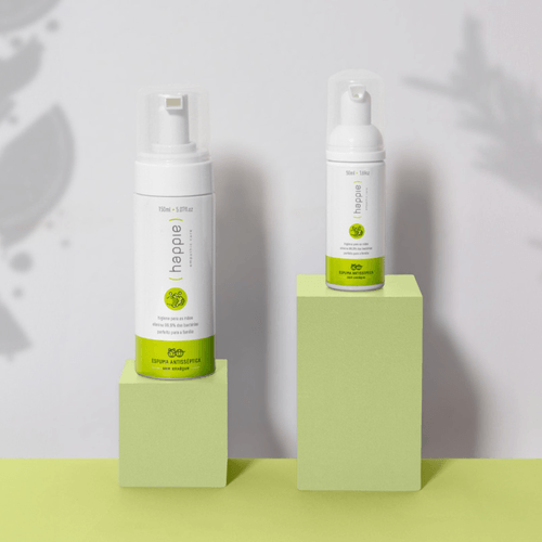 Kit "Xô Bactérias" - Espuma antisséptica 150 e 50 ml