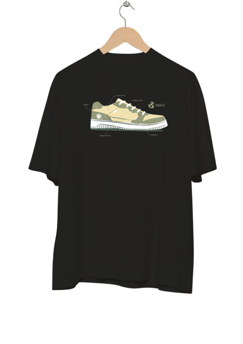 CAMISETA TAIRÚ TÊNIS PRETO